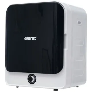 Merax Ablufttrockner mit PTC-Heizelement, Doppelte Filterung, Frontlader, mini-Wäschetrockner freistehend/hängend, Timer weiß