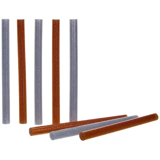 BGS Heißklebestick 80848 gold-/silber-metallic Ø 11 mm x 150 mm 8 St.