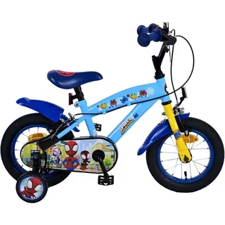 Volare Kinderfahrrad Spidey 12 Zoll Kinderrad in Blau