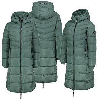 Sublevel Steppmantel in Grün - L