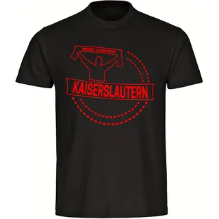 multifanshop Kinder T-Shirt - Kaiserslautern - Meine Fankurve - Druck rot - Kind