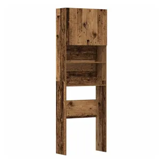 vidaXL Waschmaschinenschrank 64 x 24 x 190 cm Braun