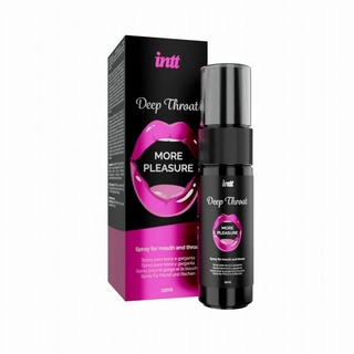 INTT Deep Throat Spray - Minze - 12 ml Halsspray - entspannt die Halsmuskeln