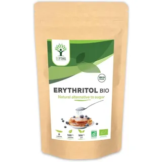 Erythrit - Bioptimal - Erythrit Bio - Zuckerfrei - Kalorienfrei - Erythritpulver - Alternativer Zucker - Hergestellt in Frankreich - Ecocert-zertifiziert - 150 g