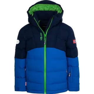 TROLLKIDS Winterjacke GRYLLEFJORD in navy/medium blue/bright green, Gr.92