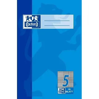Oxford Schulheft A5 Lineatur 5 16 Blatt