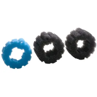 koi- und bonsaipark herdecke KH Biotec Ersatzschwamm Set passend für Oase Biopress 4000/5000 Filter Set 1x blau 2X schwarz passt auch für Oase