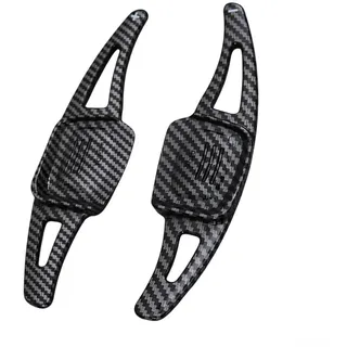 TONIXY Lenkrad-Schaltwippen-Verlängerung, Karbonfaser-ABS, ergonomisches Design für reibungslose Gangwechsel, für Golf 8 und Tuon