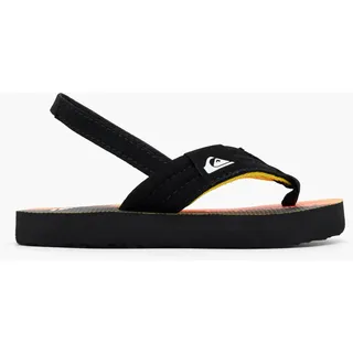 Quiksilver Molokai Layback Toddler Zehentrenner Schwarz, Kinder, Größe: 24, Material: Synthetik - Quiksilver Molokai Layback Toddler Zehentrenner Schwarz, Kinder, Größe: 24, Material: Synthetik - unisex - Schwarz