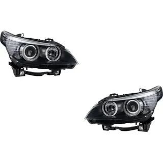 Netparts24 Johns, Scheinwerfer Satz passend für BMW 5er Scheinwerf. Set E60/E61 ab 04/07- H7/H7 li+re m. Stellmot.