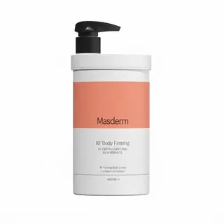 MASDERM | Körpercreme Ultraschall Straffung Radiofrequenz | 1000 ml | Profi | Damen | Kavitation | Feuchtigkeitsspendend | LED-Licht | Bauch, Gürtel und Bauch | Elektrostimulator
