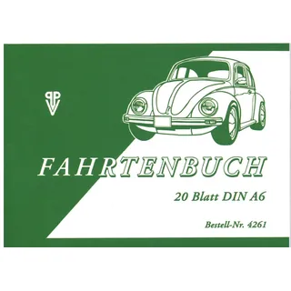 Penig Fahrtenbuch 20 Blatt A6