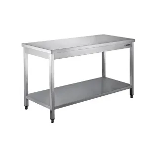 Saro Edelstahltisch zerlegbar 180 x 70 x 85 cm