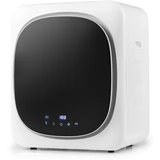 FANTASK Mini Wäschetrockner 800W mit Desinfektion & Desodorierung & Überhitzungsschutz, Ablufttrockner bis zu 69°C, LED Touch-Screen, Mehrfachfiltration, 4 Temperaturen und 6 Timer
