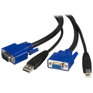 Startech StarTech.com Universal USB KVM Kabel (3m, 2-in-1