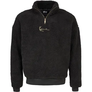 Karl Kani Rundhalspullover Schwarz XS