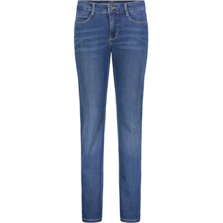 MAC Dream Jeans Straight in Mid Blue Authentic Wash-D40 / L32