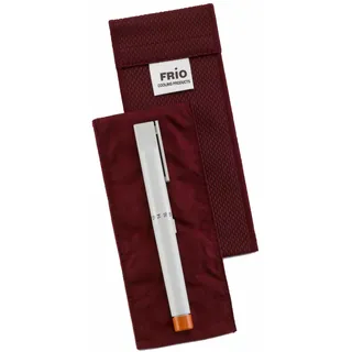 FRIO Einzel Diabetiker Kühltasche 18 x 61⁄2 cm Weinrot | Insulin Pen Tasche für 1 Standard Insulinpen
