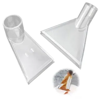 SUpoetry 2 Stück Polsterdüse Sprühsauger, Staubsauger Aufsatz, Staubsauger Düsen, Teppich Reinigung Düsen, Nasssauger Aufsatz Transparent, für die Autopflege Sofa Steppung Düse Nasssauger