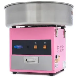 MAXIMA Gastro Zuckerwattemaschine - Ø 52cm - Rosa