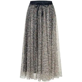 More & More Maxi-Schlupfrock A-Linien Floralrot/Weiß 46