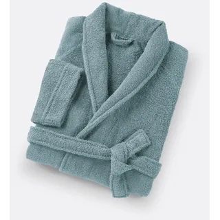 Bademantel Haxel Mit Schalkragen, Frottee 450 G/m2 50/52 FR - 48/50 EU Blaugrau 50/52 FR - 48/50 EU