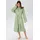 Unisex-Bademantel ideal für Sauna Spa Hotelbademantel Morgenmantel Gr S grün seegrün S Baumwolle Hausmäntel Taschen Damen Herren Waffelpiqué sehr leichte Qualität S-3XL