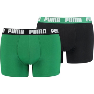 Puma Basic Boxershorts amazon green L 2er Pack