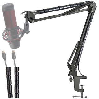 Mikrofonarm für HyperX QuadCast – Professioneller Galgenarm, kompatibel mit HyperX QuadCast S und QuadCast Mikrofon, verstellbares Scherenmikrofon, QuadCast Boom Arm von Youshares