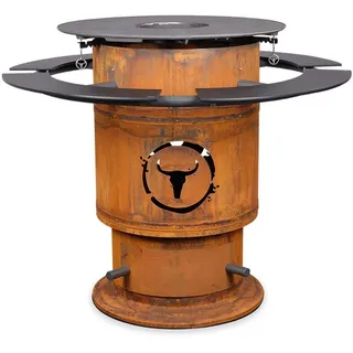 Moesta BBQ Bandit Fireplace, inkl. Ablagebretter schwarz