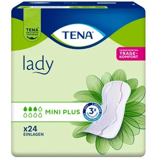TENA Lady Mini Plus Inkontinenz Einlagen 6x24 st