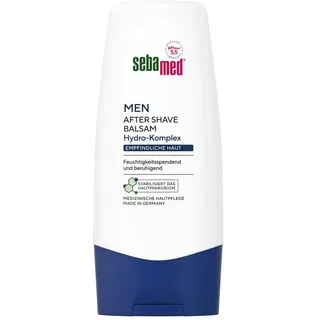 SEBAMED for Men After Shave Herren Balsam, Hydro-Komplex hilft gegen Rasurbrand, Reizlinderung dermatologisch bestätigt zu 100%*, feuchtigkeitsspendend und beruhigend
