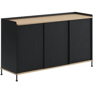 Muuto Enfold Sideboard, 148 x 85 cm, eiche / anthrazit