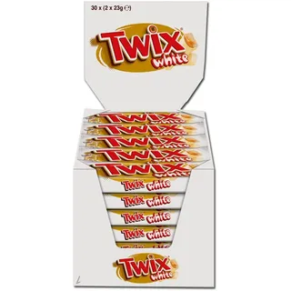 (14,30€/1kg) Twix White, Schokolade, 30 Riegel je 46g