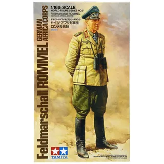 TAMIYA Figur Feldmarschall Rommel Afrika 1:16