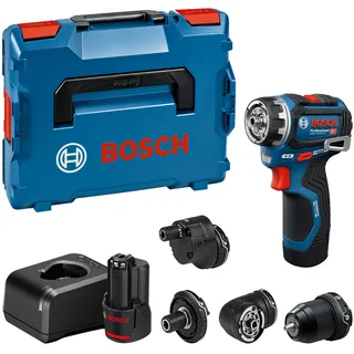 Bosch GSR 12V-32 FC inkl. 2 x 2,0 Ah Akku + Ladegerät + L-Boxx 06019N7101