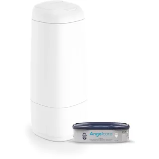 Angelcare Windeleimer Dress-Up XL weiß inkl. Nachfüllkassette