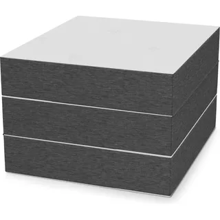 eloneo Klappmatratze Gästematratze »Deluxe« mit 4 cm Visko, 75x200x15cm, 15cm dick, weiß/grau