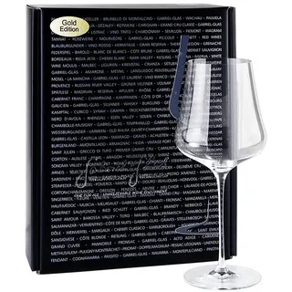 Gabriel-Glas© GOLD-Edition, 510 ml, mundgeblasen, im Geschenkkarton, 2 St