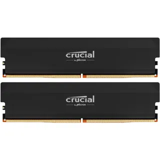 Crucial Pro DDR5-6400 32GB Kit (2x16GB) CL38 Schwarz CP2K16G64C38U5B
