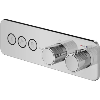 Mariner Oasy Thermostat für 3 Verbraucher, horizontale Montage, OAS1903-CR,