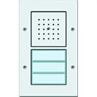 Gira Türstation AP 3fach 126766 weiß