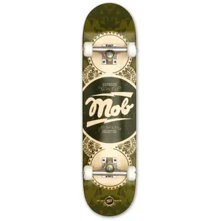 Mob Skateboards Skateboard Gold Label 7.75 Complete - Komplettboard 31.75 x 7.75 Zoll (fertig montiert -, 1-St., MOB Superior Selected - Grün), Board aus Ahornholz - Skateboard für Kinder, Teens und Erwachsene grün