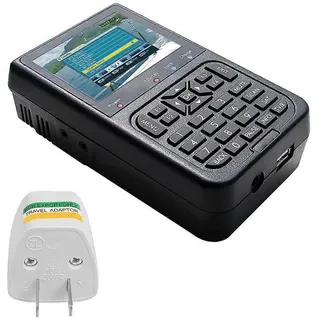 Praktischer Digitaler Signalfinder Mit 3,5"-lcd-bildschirm, Fta-dvb-s-empfänger Zur Anzeige, Us-stecker.
