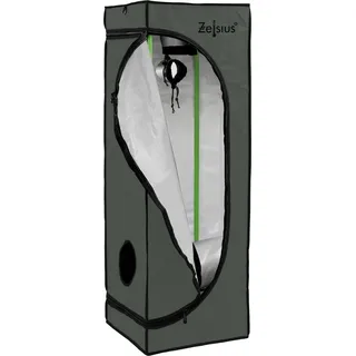 Zelsius Growzelt 80 x 80 x 180 cm Grau