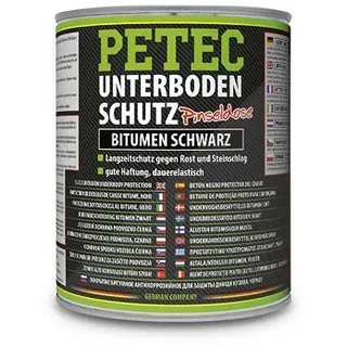 Petec Unterbodenschutz Bitumen Pinseldose 1 l