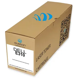 E310, 593-BBLH Toner Druckertoner Patrone Schwarz kompatibel mit Dell E310 E310dw E514 E514dw E515 E515dn E515dw