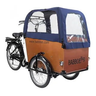 Babboe Regenverdeck blau, für Big, Docril