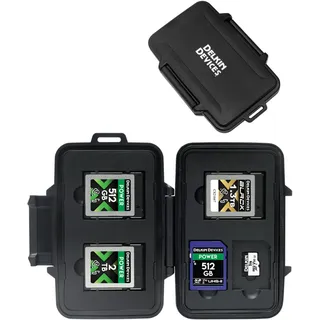 Delkin Devices Delkin Speicherkarten-Tasche für 3x CFexpress Typ B und 2x SD-Karten