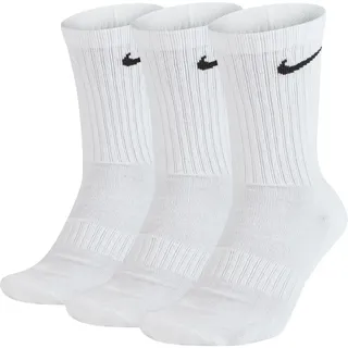 Nike Everyday Cushioned Crew-Trainingssocken White/Black 42-46 3 St.